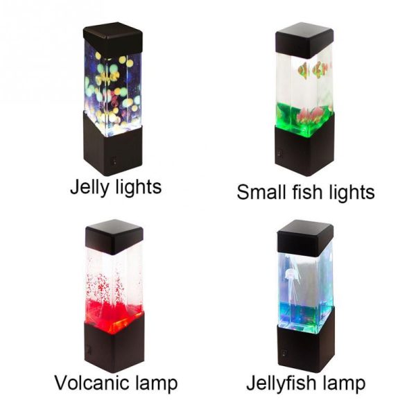 Colorful LED jellyfish night light - Image 5