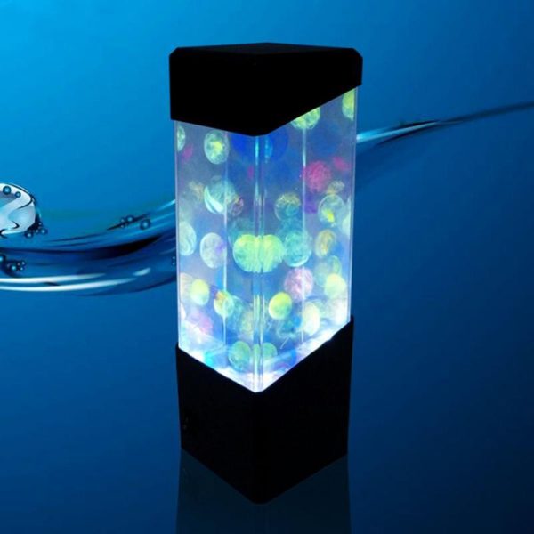 Colorful LED jellyfish night light - Image 2