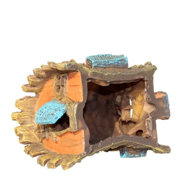 Aquarium Landscape Creative Wooden House Decoration - Image 8